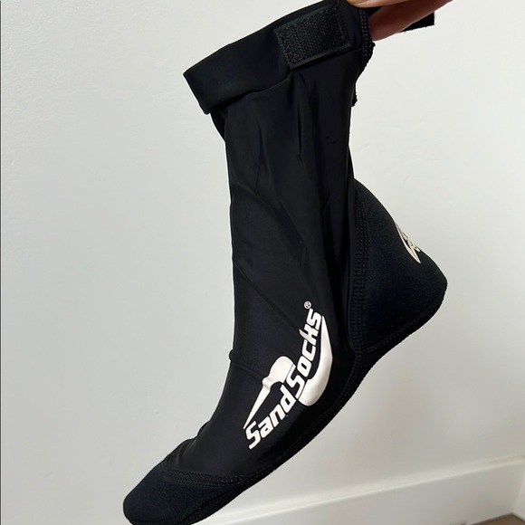 sandsocks Shoes - “Hi-top” Black Sand Socks